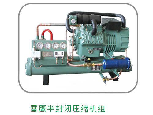 雪鹰半封闭压缩机组